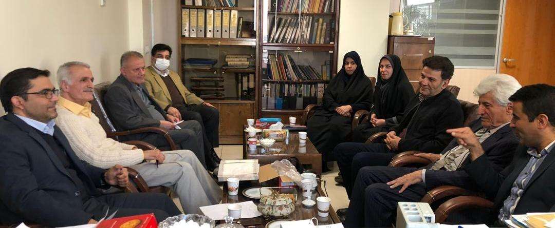 جلسه با اداره بهداشت و درمان کمیته امداد امام خمینی (ره)
