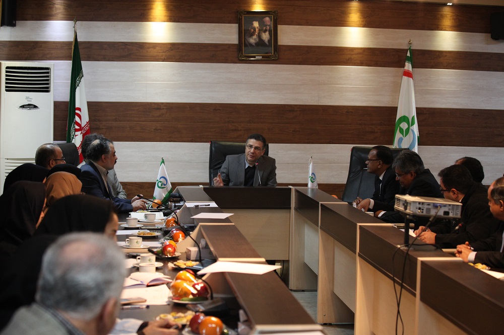دیدار و جلسه مشترک هیات های عراقی و هندی با مدیران سازمان غذا و دارو