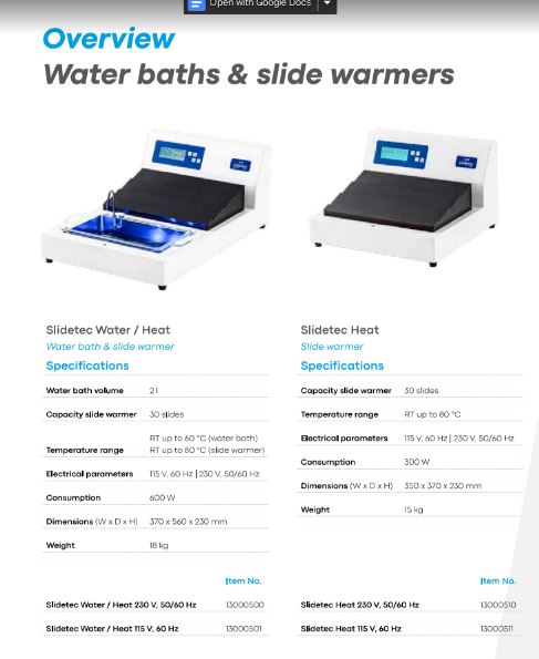 تیشو فلوت Floating Bath & Slide Warmer (حمام آب) - تیشو فلوت Floating Bath & Slide Warmer (حمام آب) - SLEE, Germany  - دستگاه - پاتولوژی و سیتولوژی - فراز طب تجهیز
