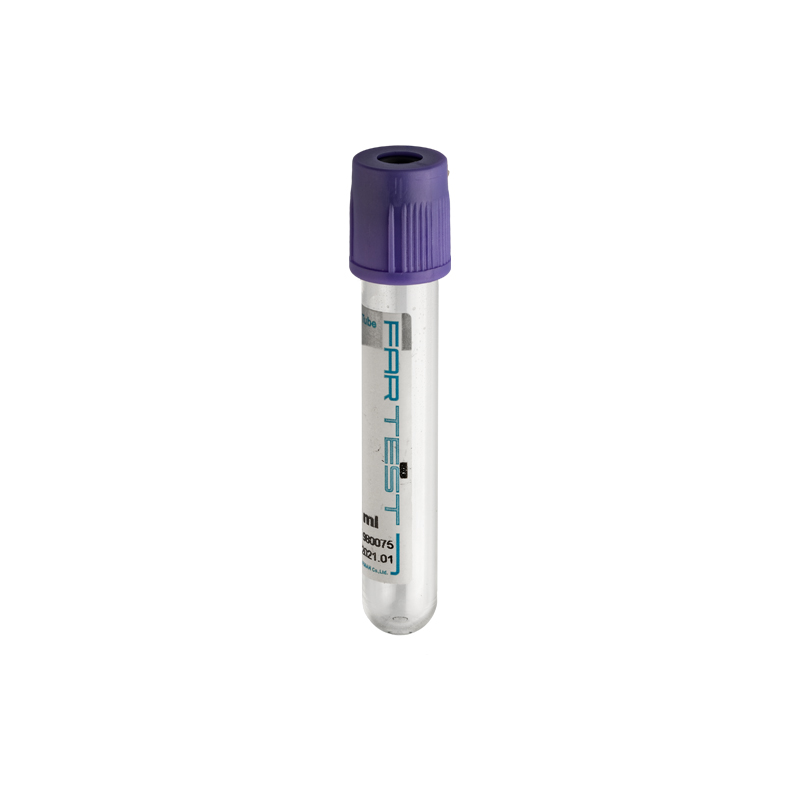 لوله وکیوم CBC حاوی K3 EDTA	 - Fartest Vacuum Blood Collection Tube K3 EDTA - Fartest - مصرفی - نمونه گیری - فرزانه آرمان