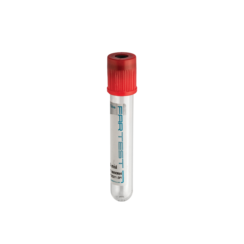 لوله وکیوم  Serum بدون افزودنی (Plain) - Fartest Vacuum Blood Collection Tube Plain - Fartest - مصرفی - نمونه گیری - فرزانه آرمان