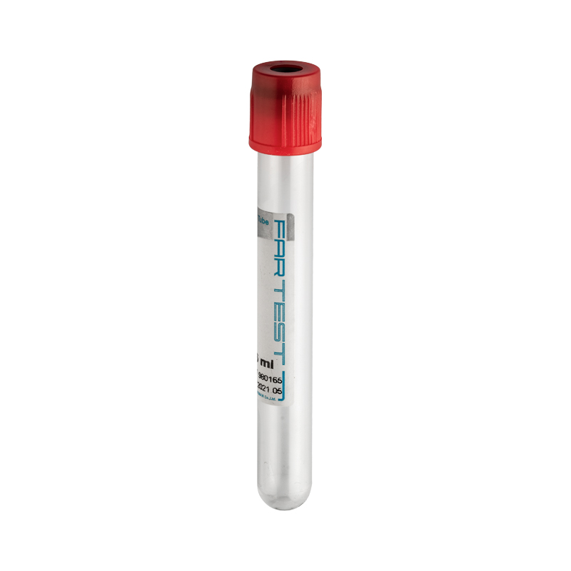 لوله وکیوم  سرم (Serum) حاوی Clot Activator - Fartest Vacuum Blood Collection Tube Clot Activator - Fartest - مصرفی - نمونه گیری - فرزانه آرمان