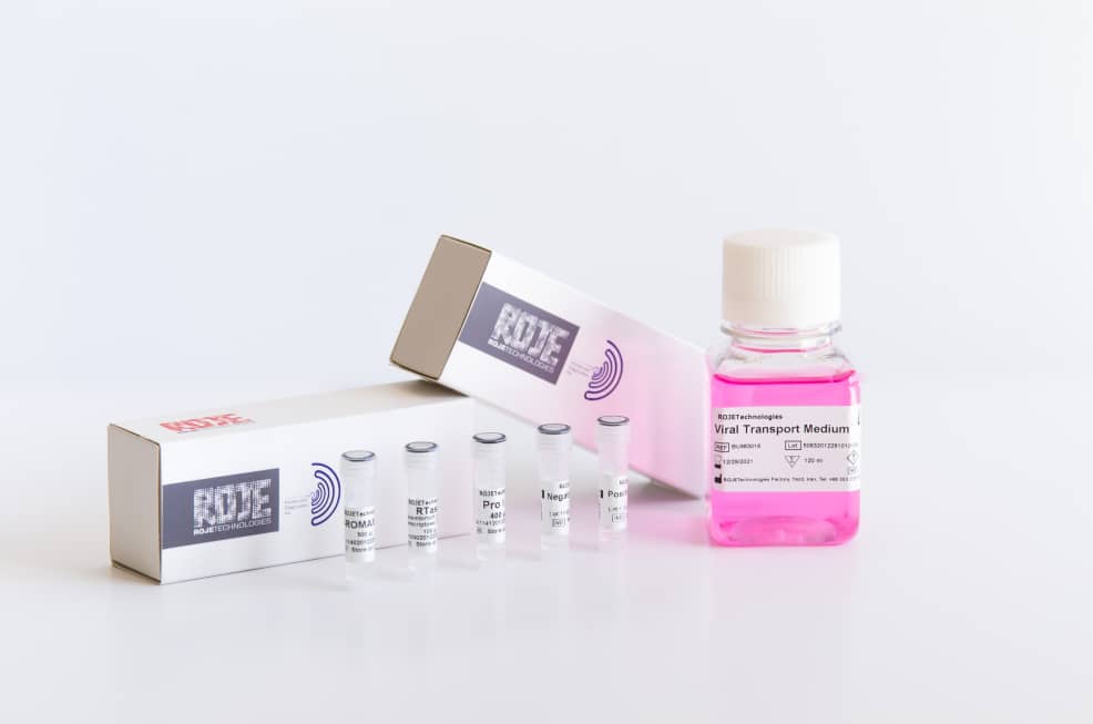 کیت تشخیص مولکولی کووید - SARS-COV-2 Molecular Diagnostic Kit, one-step  multiplex qRT-PCR assay - ROJETechnologies - کیت - سلولی و مولکولی - ژیوان زیست فناوری روژه