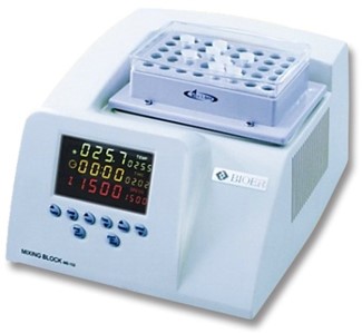 بلاک سرد وگرم کننده مجهز به شیکر  مدل 102-Thermo Cell MB - Mixing Cooling Heating - Bioer-Bioflux - دستگاه - سلولی و مولکولی - فرژن پویش جم