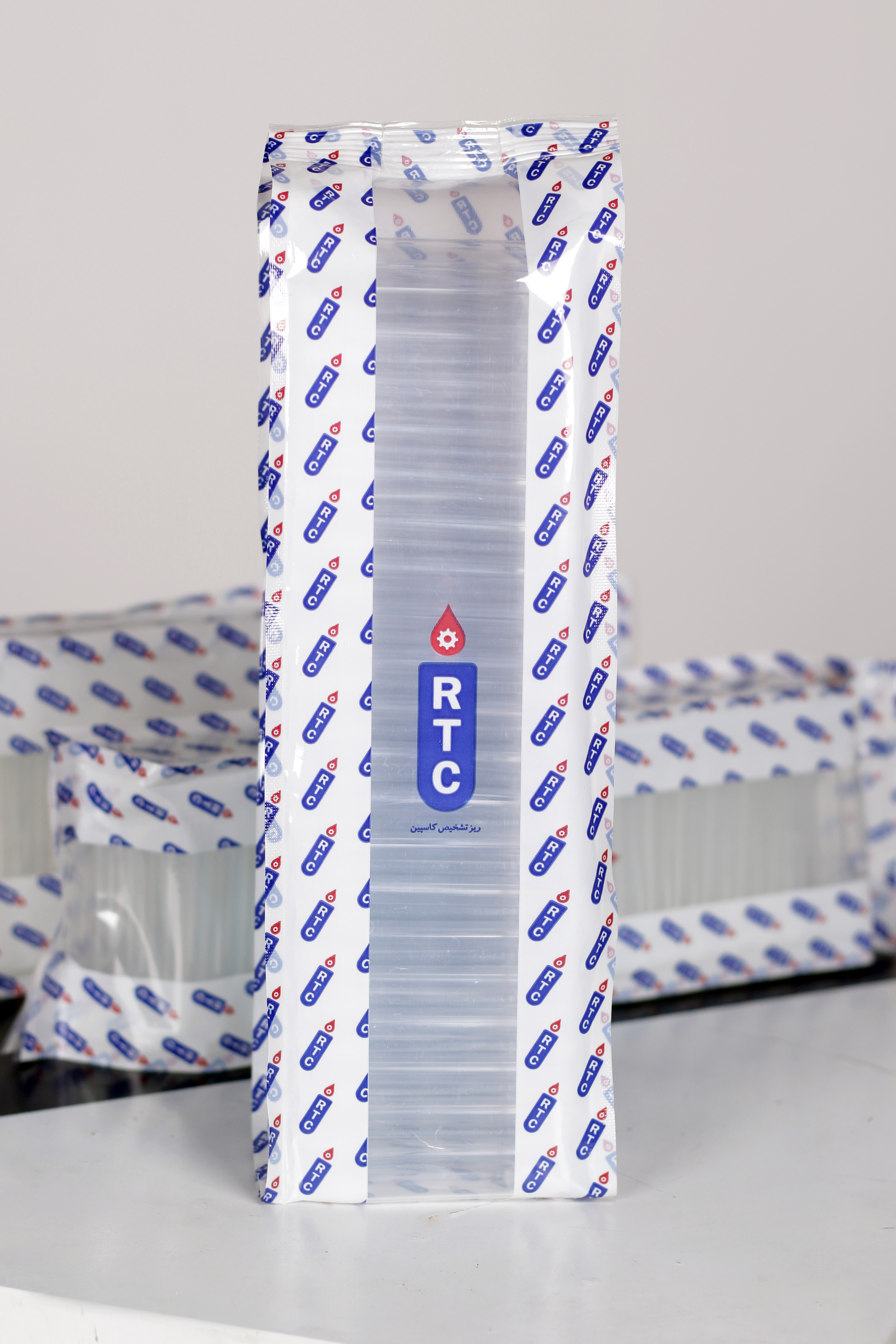 لوله خون گیری ساده غیرمدرج (گاما شفاف) 12x75 - Simple Blood Collection Test Tubes PS 12x75 - RTC - مصرفی - نمونه گیری - ریز تشخیص کاسپین