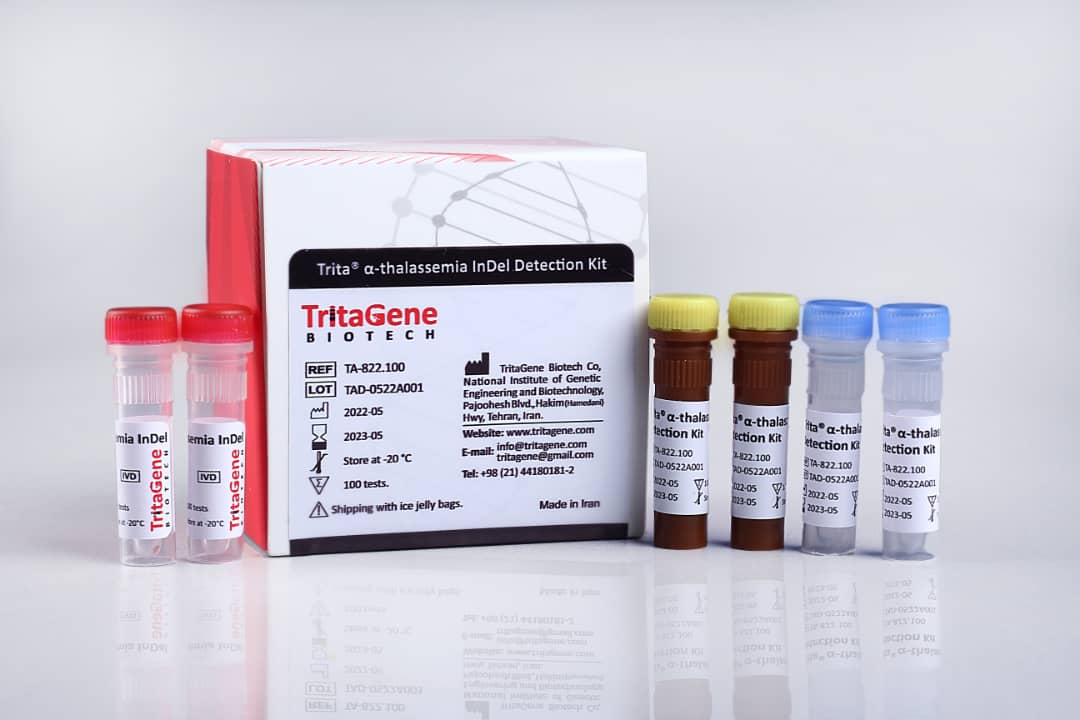 Trita® α-thalassemia InDel Detection Kit - Trita® α-thalassemia InDel Detection Kit - TritaGene - کیت - سلولی و مولکولی - تولیدی تحقیقاتی تریتاژن زیست فناور