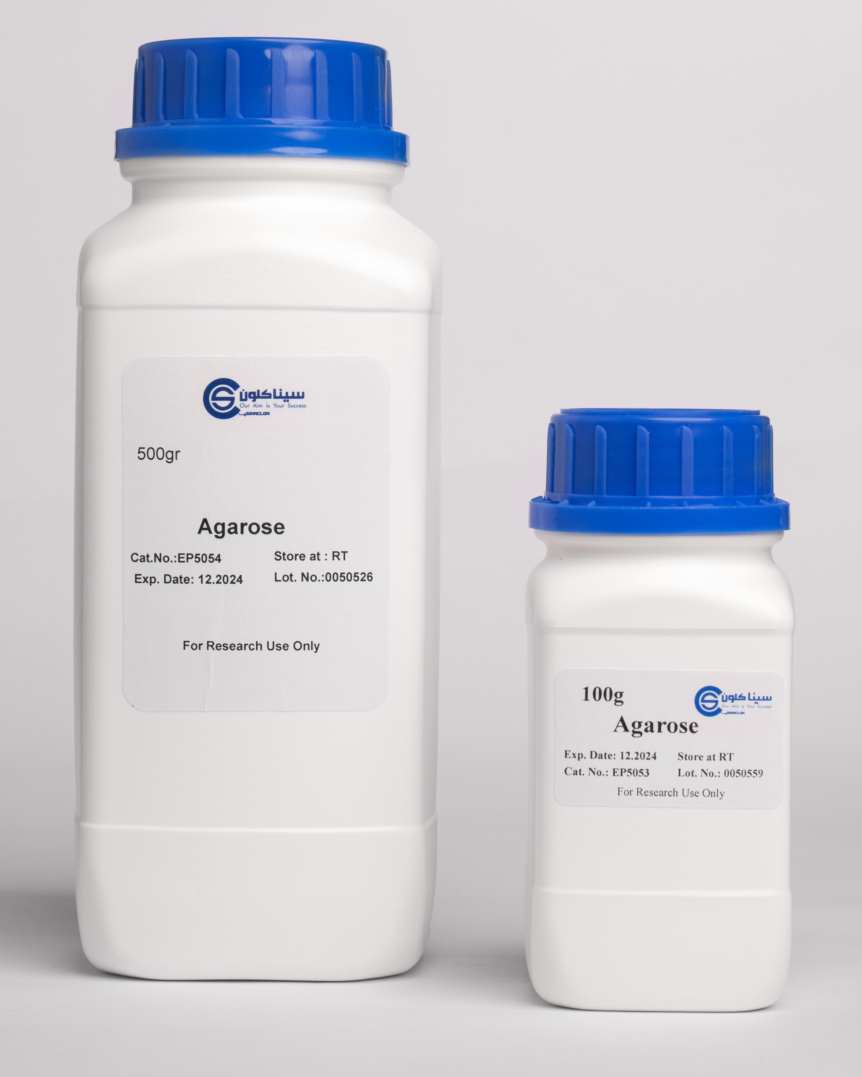 آگارز - Agarose-100 g-EP5053 - سیناکلون - مصرفی - سلولی و مولکولی - سیناکلون