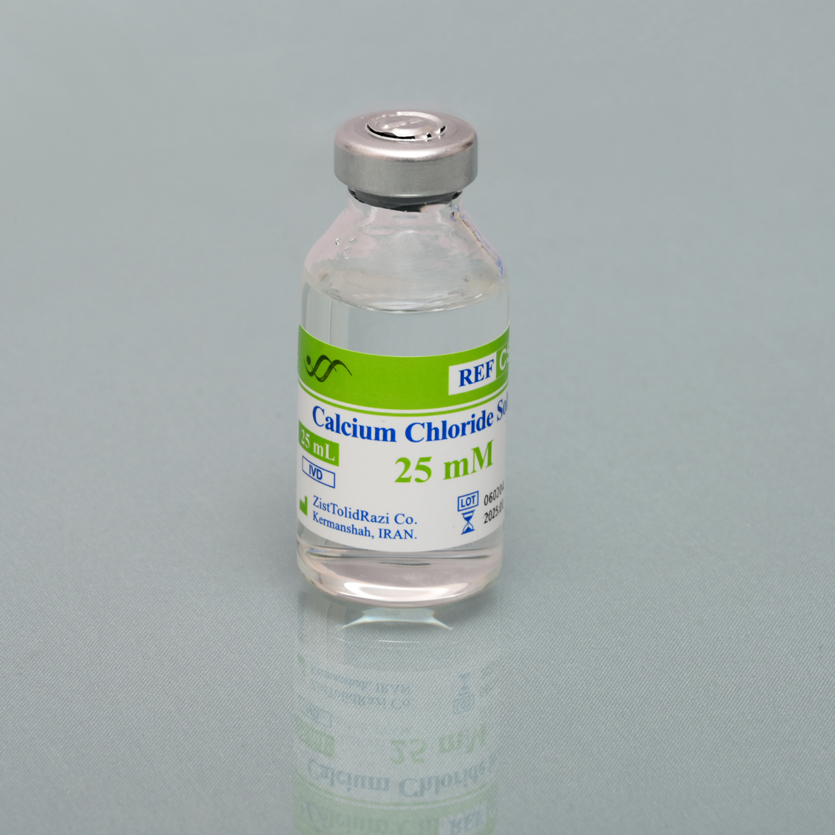کلسیم کلراید - CaCl2 - زیست تولید رازی - کیت - هماتولوژی و بانک خون - نوآوران طب بین الملل